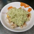 メオちゃん's cooksnap of when they made 鶏もも肉の塩焼き☆アボカドタルタルソース.