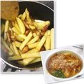 愛キュー's cooksnap of when they made じゃがいもとベーコンの簡単炒め、カレー味.