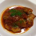Naokiki's cooksnap of when they made チーズがとろっ♡茄子の肉巻トマト煮込み.