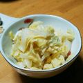 ハチワレねこ's cooksnap of when they made 簡単☆レンジで白菜油揚げの味噌レモン和え.