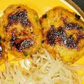 ○ちょび○'s cooksnap of when they made ぶりのあら　ハンバーグ.