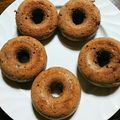 タケち｡･ω･｡'s cooksnap of when they made しっとりふんわりチョコバナナ焼きドーナツ.