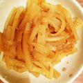 リトルチェリー's cooksnap of when they made シンプル＊簡単＊大根のごま油炒め.