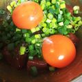 寧々mama☆'s cooksnap of when they made ☼居酒屋気分♪簡単まぐろユッケ.