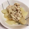 たまのじゃく's cooksnap of when they made ＊大根と豚バラ肉の味噌煮＊.