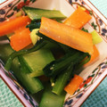 tomo2016's cooksnap of when they made ちぢみ小松菜とにんじんの味噌炒め.