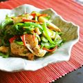 kebeibiko's cooksnap of when they made なんこつとピーマンの塩麹炒め.