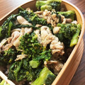 kenjingoo's cooksnap of when they made 菜の花と豚肉の甘辛炒め.