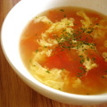 カルボーン's cooksnap of when they made トマトのときたまごスープ.