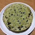 pecyokomam's cooksnap of when they made おせちの黒豆リメイク☆黒豆HM抹茶ケーキ.