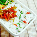 SP♪'s cooksnap of when they made ちりめんと梅しそのおにぎり♡.