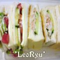 LeoRyu's cooksnap of when they made 水菜のしゃきしゃき野菜サンド♪.