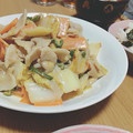 wa's cooksnap of when they made 箸が止まらない！【豚肉と野菜旨味噌炒め】.