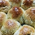 のぶ代's cooksnap of when they made レンジで簡単栗まんじゅう.