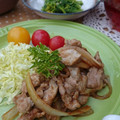 もりあん農園's cooksnap of when they made りんごバターでしょうが焼き.