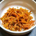 ユスラウメ's cooksnap of when they made 人参の大量消費に♬人参のきんぴら.