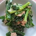 demy427's cooksnap of when they made 簡単！小松菜と春菊のツナマヨ和え.