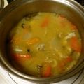 jackie46's cooksnap of when they made かぼちゃ入れてみて！味噌仕立てすいとん♪.