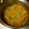 jackie46's cooksnap of when they made かぼちゃ入れてみて！味噌仕立てすいとん♪.