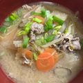 ハワイカイルア's cooksnap of when they made 簡単美味しい豚汁.