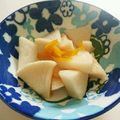 クックWLTZ4X☆'s cooksnap of when they made お店で売ってる大根の柚子漬.