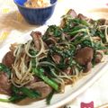 あんみつ☆'s cooksnap of when they made 鶏レバーのピリ辛味噌炒め.