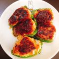 ぷちぷちぷちやん's cooksnap of when they made 鶏だんごde♡ピーマンの肉詰め.