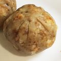 kurokoma's cooksnap of when they made 簡単レンジ！パン耳de褐色の中華まん☆.