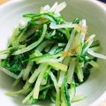 ざっくんママ's cooksnap of when they made 水菜のおひたし★削り節たっぷりだし濃厚.