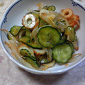 のじまさん's cooksnap of when they made もやし・きゅうり・ちくわの中華風和え物.