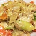 おんタソ。's cooksnap of when they made 鶏胸肉と好きな野菜で！オイスターマヨ炒め.