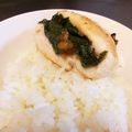 くまよん's cooksnap of when they made ささみの金山寺味噌挟み焼き.