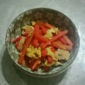 toccot's cooksnap of when they made にんじんシリシリ.