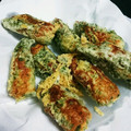 さくら咲く★'s cooksnap of when they made ちくわチーズの磯辺揚げ.