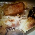 こなざとうさん's cooksnap of when they made アヒージョの残り油とパンでグラタン♪.