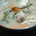 ちゅるま's cooksnap of when they made 我が家のおかずになるとん汁♪寒い日に♪.