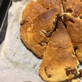 もこママʕ•ᴥ•ʔ's cooksnap of when they made HMで簡単♪スタバ風チョコチップスコーン.