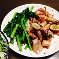 ☆makico☆'s cooksnap of when they made ■菜の花とやりいかのソテー・バター醤油で.