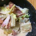 ぽっぽ３号's cooksnap of when they made みんな大好き白菜とベーコンの簡単スープ✩.