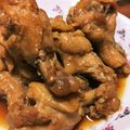 ★みゆっきー★'s cooksnap of when they made 圧力鍋でっ!柔らかぁい★鶏手羽元の甘辛煮.