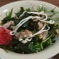 korine's cooksnap of when they made 水菜と鮭缶詰の和風サラダ.