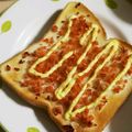 あさここなっつ's cooksnap of when they made 鮭マヨトースト.
