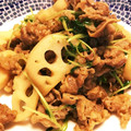 WAKAWAKA☆'s cooksnap of when they made 牛肉とれんこんと豆苗の炒め物.