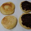 ミカリンリンリンリン's cooksnap of when they made 簡単どら焼き(ホットケーキミックス使用).