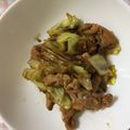 ヱリコ's cooksnap of when they made 調味料2つ！きゃべつと豚肉の和風炒め.