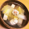 はやしこんぶ's cooksnap of when they made 簡単！和食のお共にさっぱりつみれ汁♪.