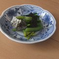 きらり流れ星's cooksnap of when they made 揉み海苔で☆★ほうれん草のおひたし.