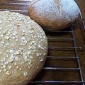 けんねえ's cooksnap of when they made くるみとオートミールのサンドイッチパン.