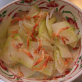 ゆりYO船長's cooksnap of when they made 冬瓜と干しエビ和え.