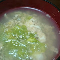 ひぃちゃんひー's cooksnap of when they made ☆5分で完成☆レタスと卵の簡単中華スープ.